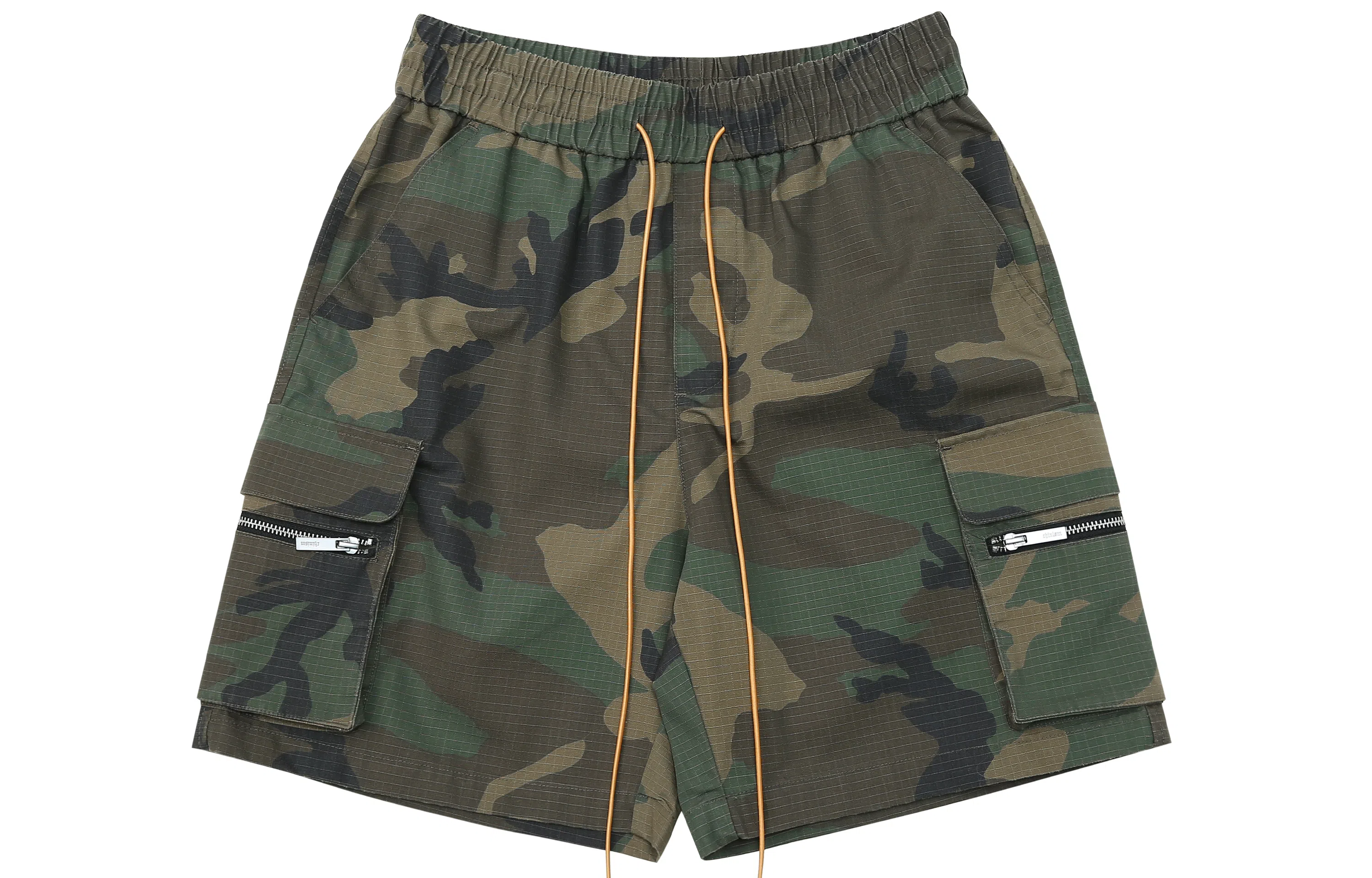 CHINISM Camo Drawstring Shorts