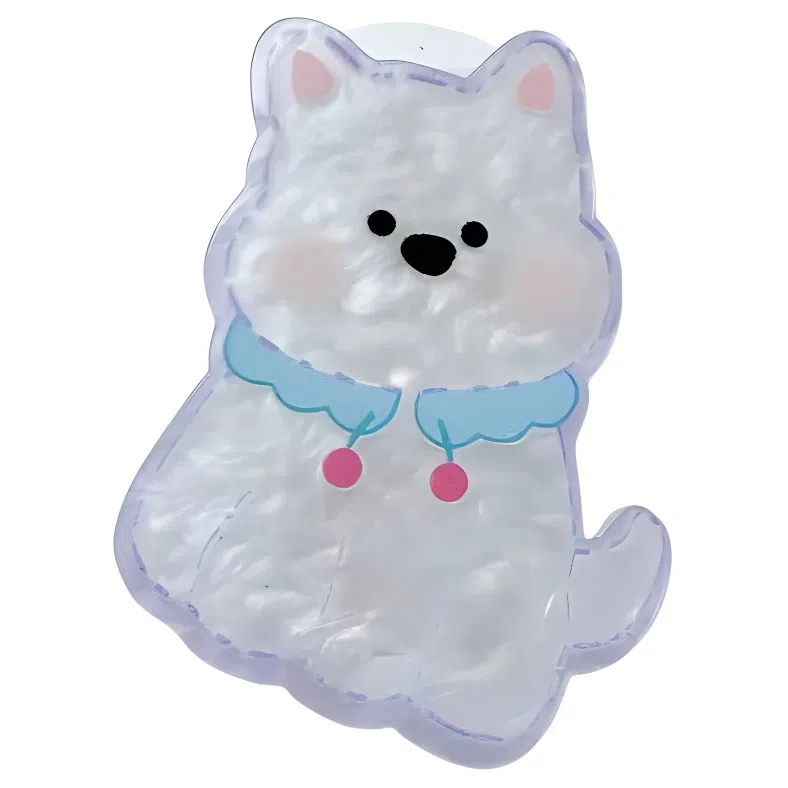 希铃 可爱甜美精致百搭西高地比熊狗狗布偶小猫 树脂 发夹 女款