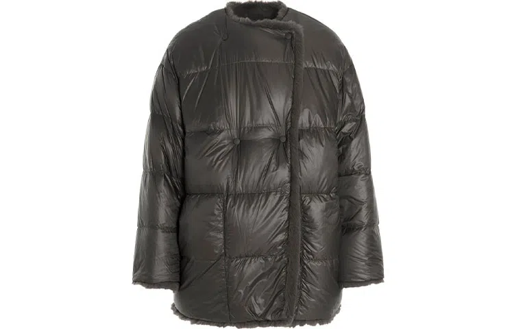 Moncler Genius FW21 Asymmetric Button Down Jacket Mud Brown
