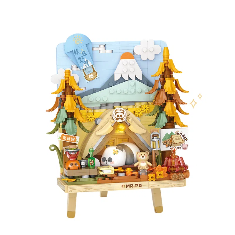 LOZ MR.PA 601-1000pcs LOZ7203-7206