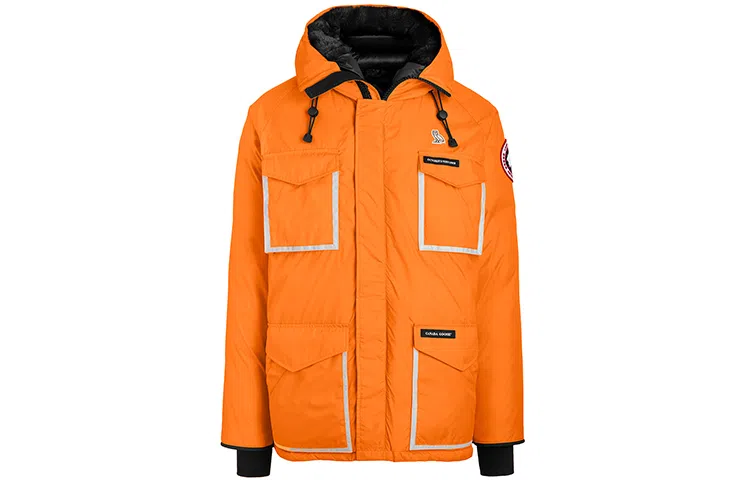 Canada Goose x OVO Reflective Pilot Down Jacket Orange