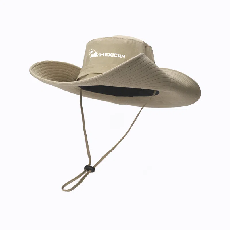 稻草人 户外钓鱼出游遮阳防晒 聚酯纤维 渔夫帽 男女同款情侣款