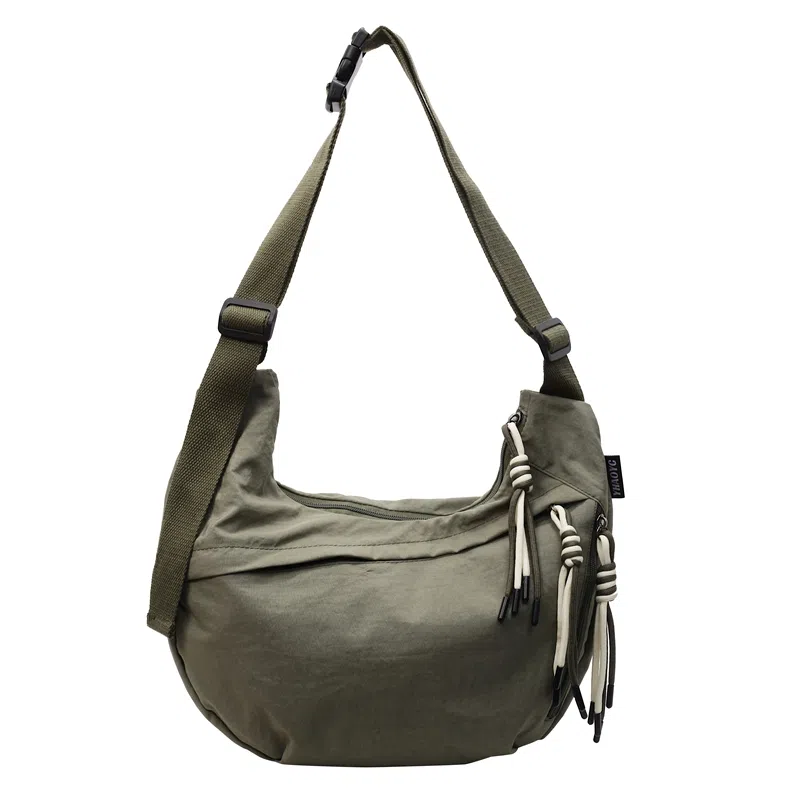 OUZIHUANG Canvas Shoulder Bag