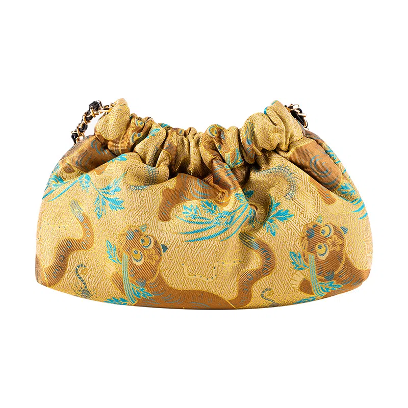 上海故事 新中式国风高级感精致 桑蚕丝 单肩包 女款 多色