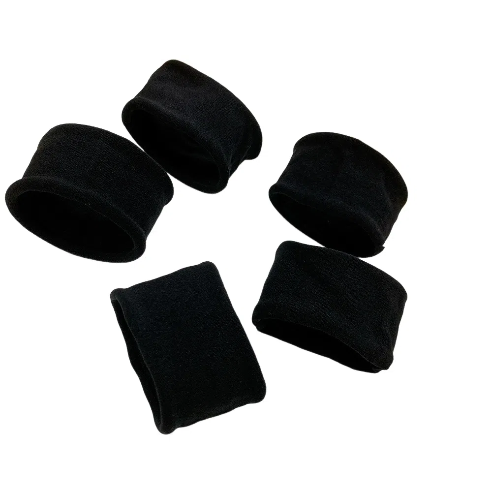 彤彤兔 面膜高弹力马尾巨柔肌肤面感超宽简约扎头 布艺 头绳 女款