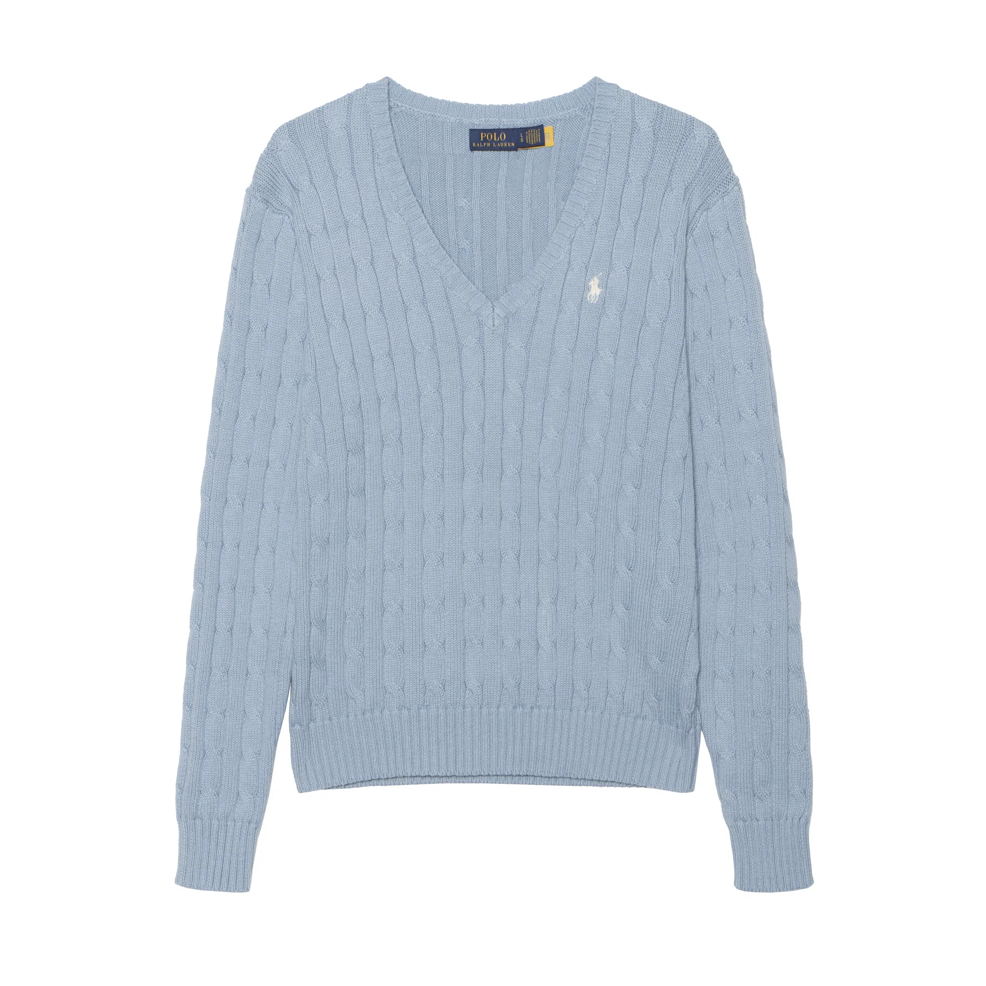 Polo Ralph Lauren V-Neck Sweater Misty Blue
