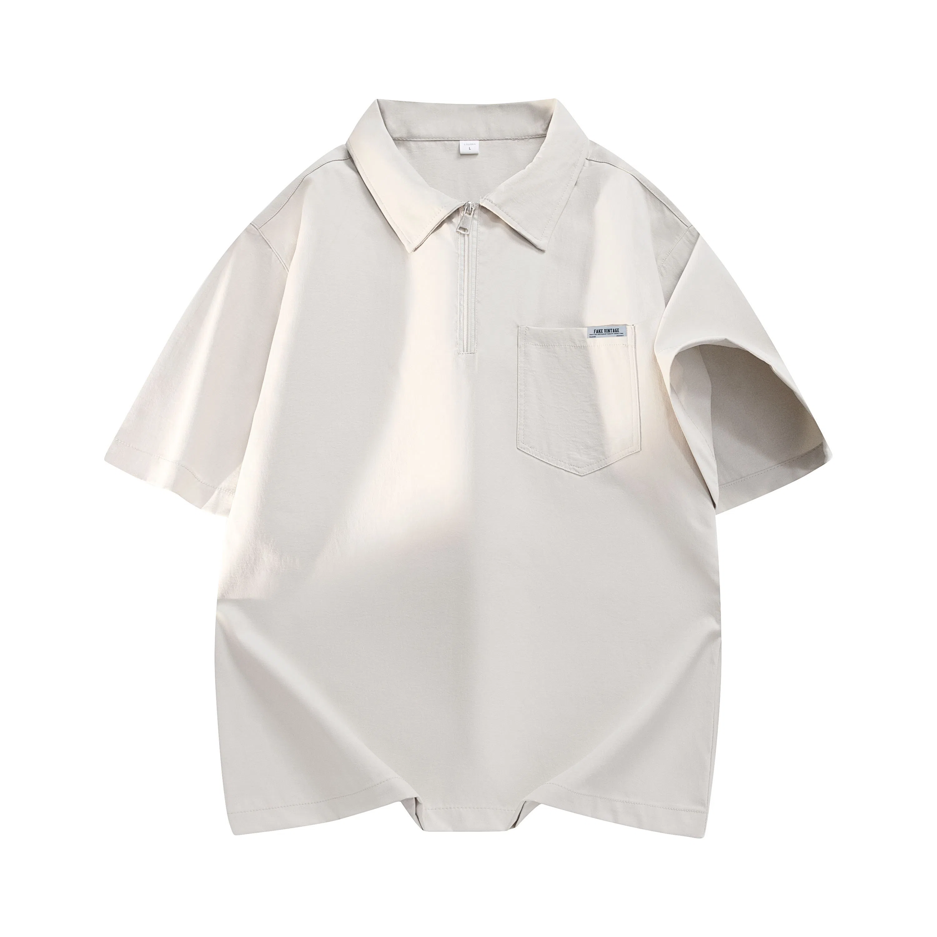 FAKE VINTAGE CleanfitTPolo