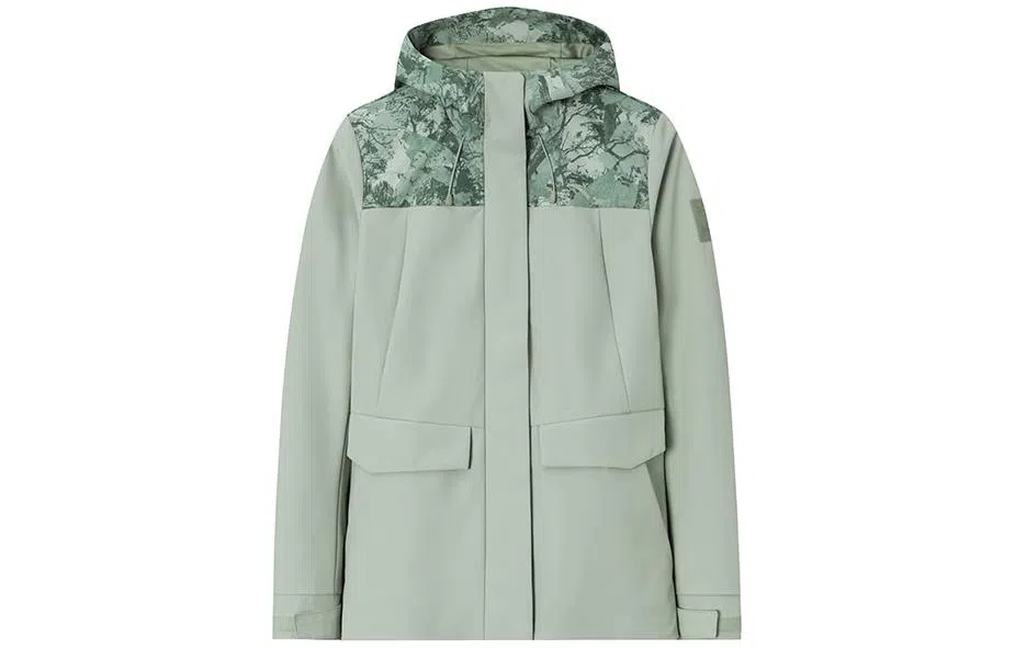 Anta x National Geographic Outdoor Jacket Celadon Green