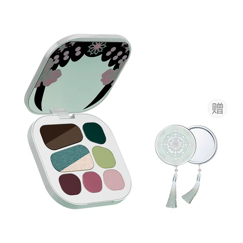 蒂洛薇 京剧系列粉萃灵蛇眼影盘 哑光淡妆修容百搭面部综合盘 不脱妆易上色气色自然