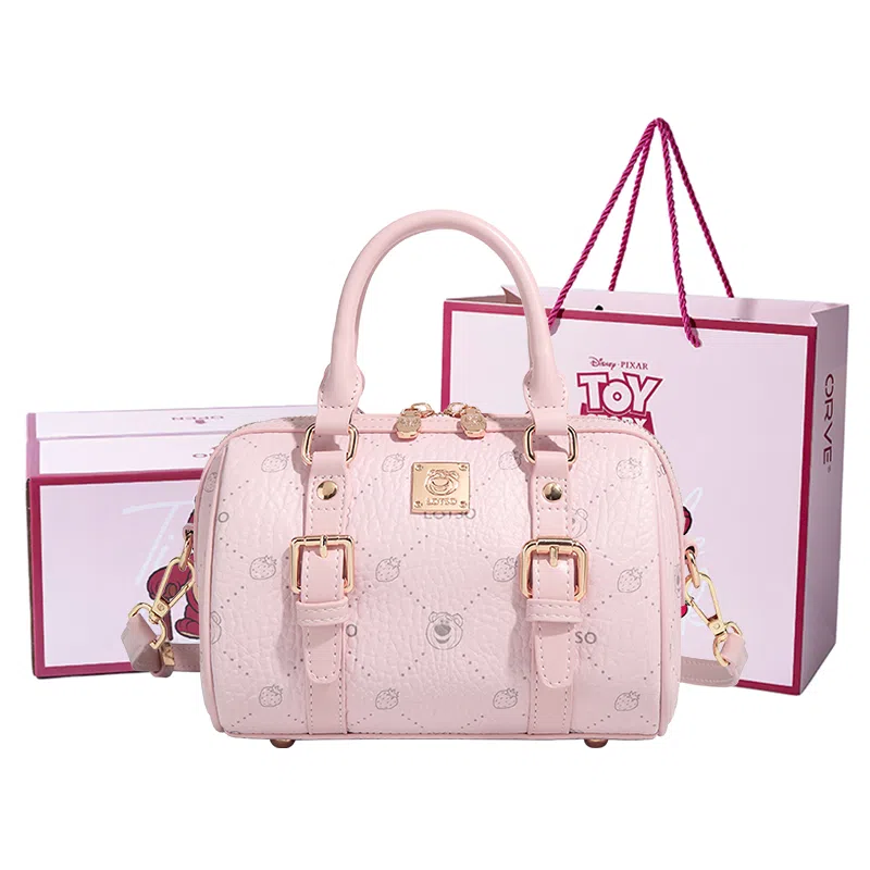 Disney Strawberry Bear Series Boston Bag