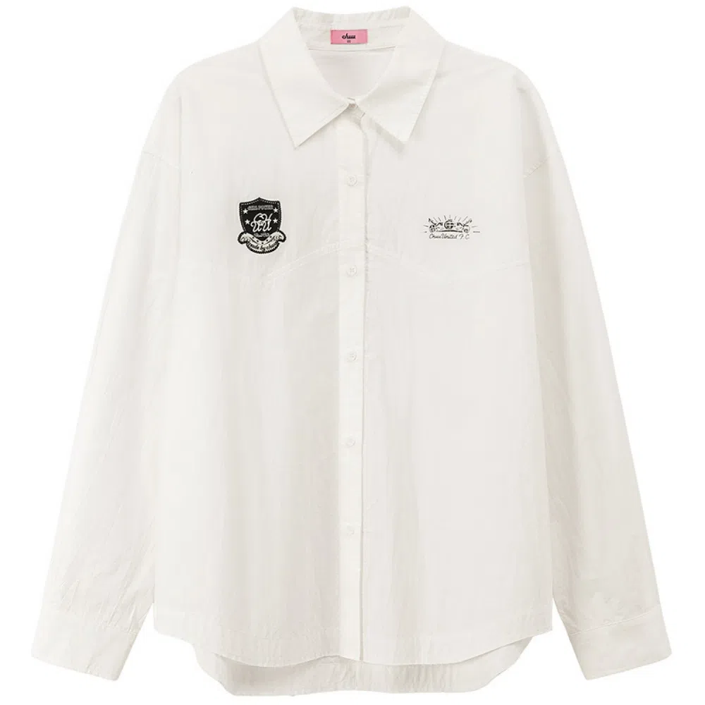 CHUU Loose Casual Long Sleeve Shirt