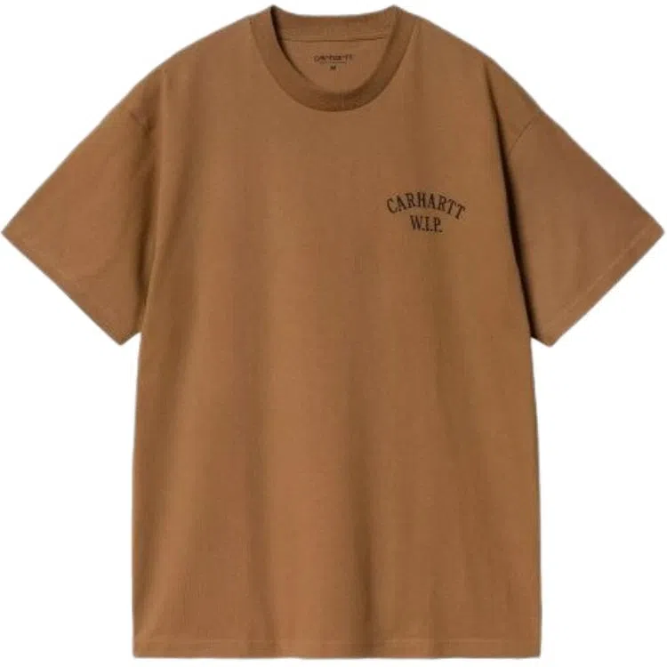 Carhartt WIP Letter Loose Tee Brown