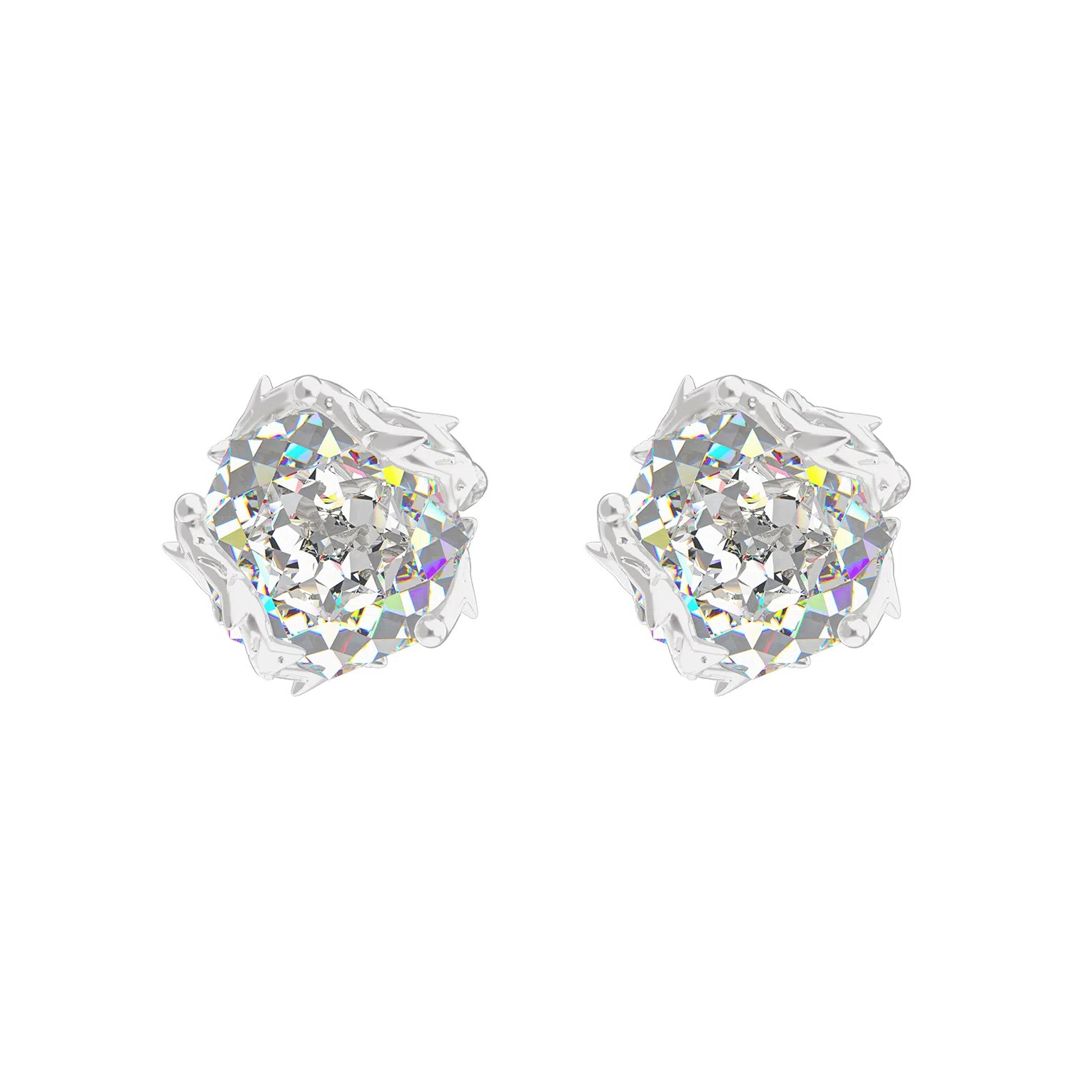 ICEGANG Millennium Rose Thorn Earrings