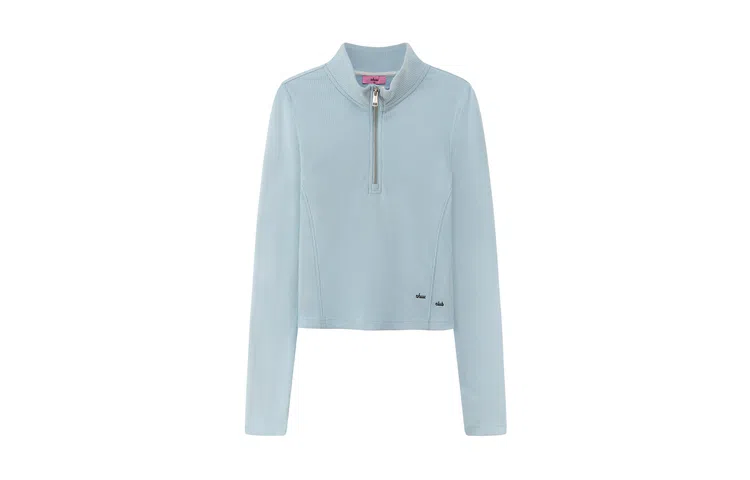 CHUU Basic Embroidered Long Sleeve Tee