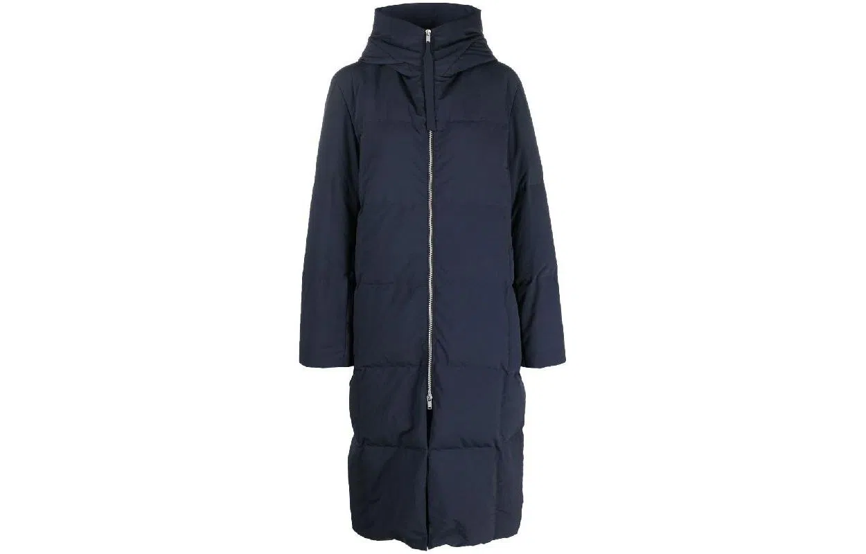 Jil Sander Quilted Down Jacket Navy