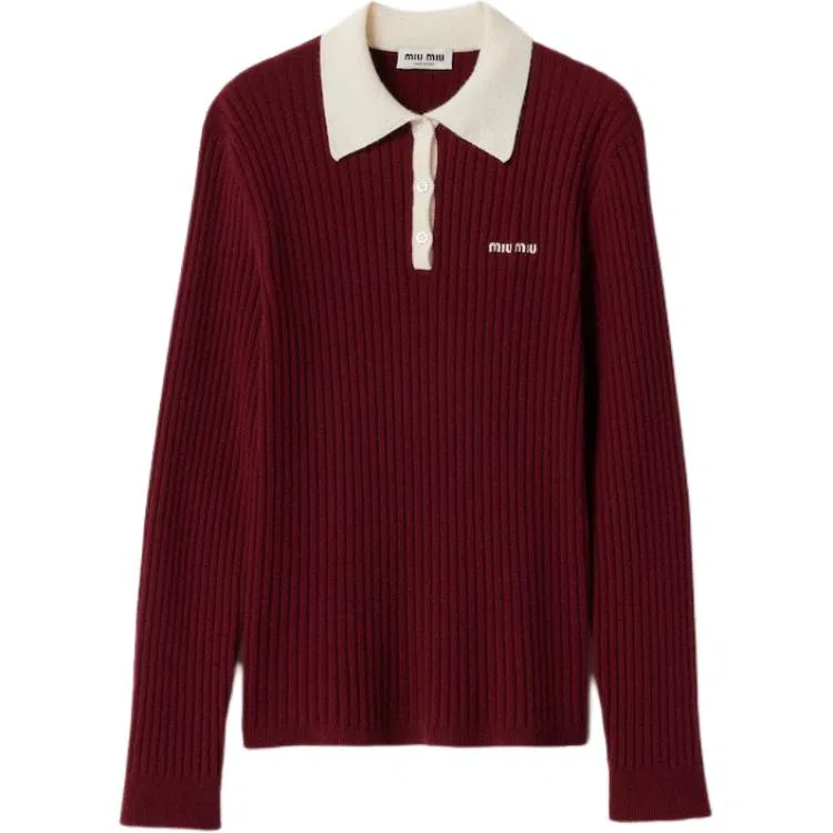 Miu Miu FW24 Polo Shirt