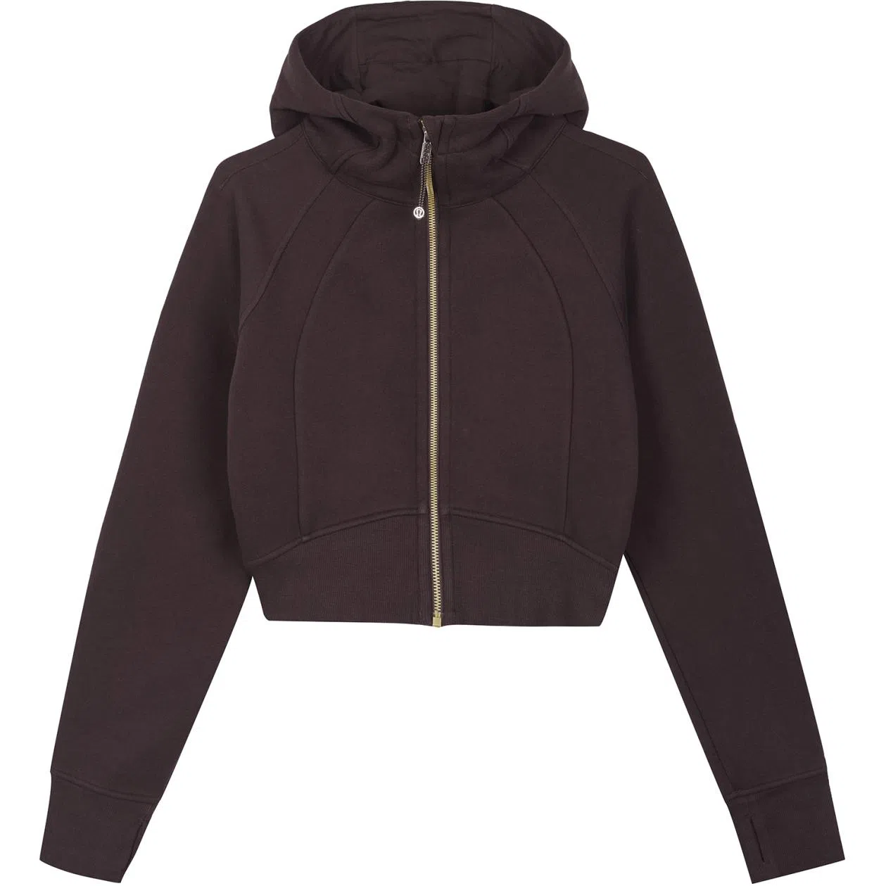 lululemon Scuba Full-Zip Cropped Hoodie