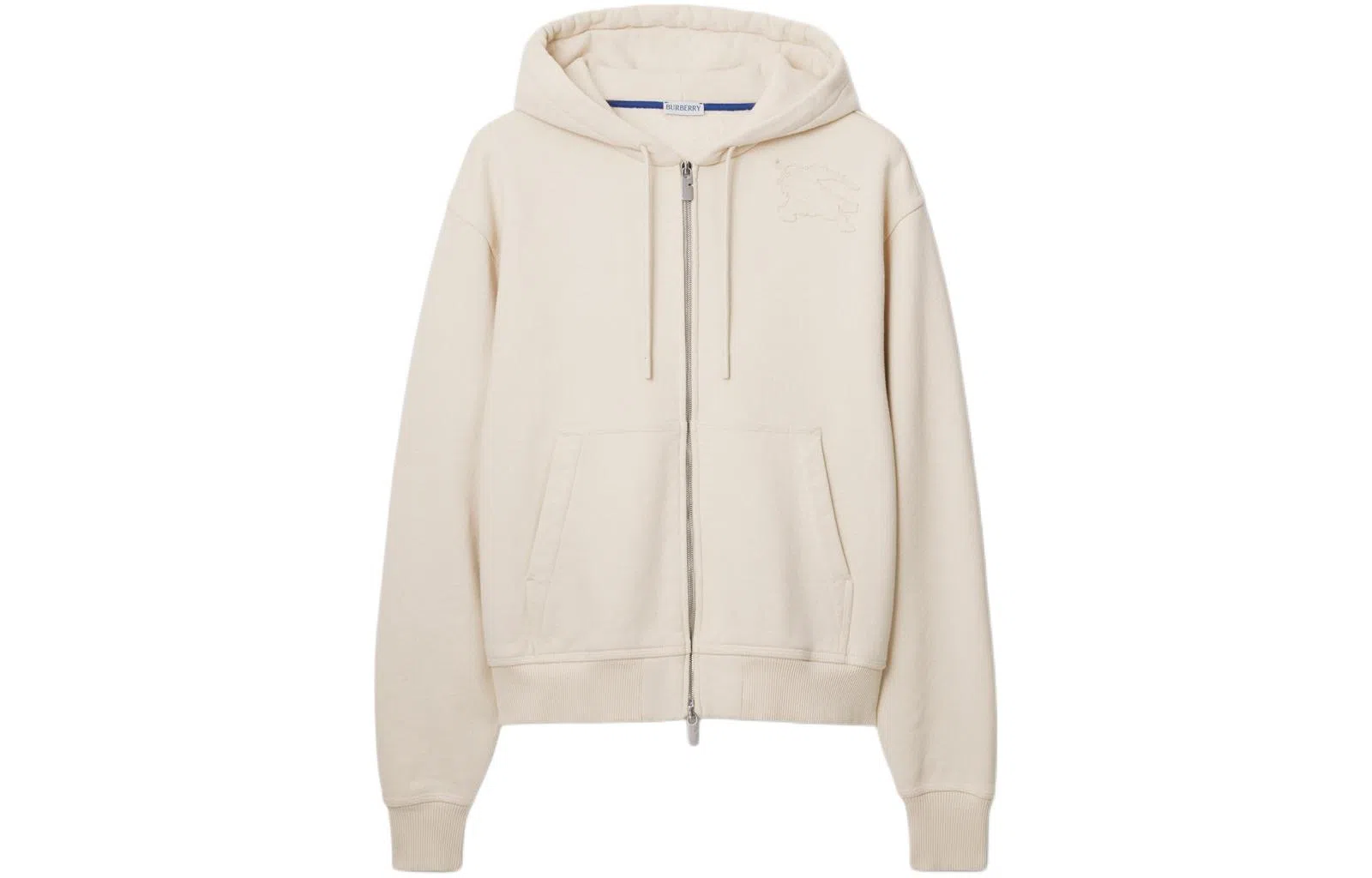 Burberry Equestrian Logo Hoodie White