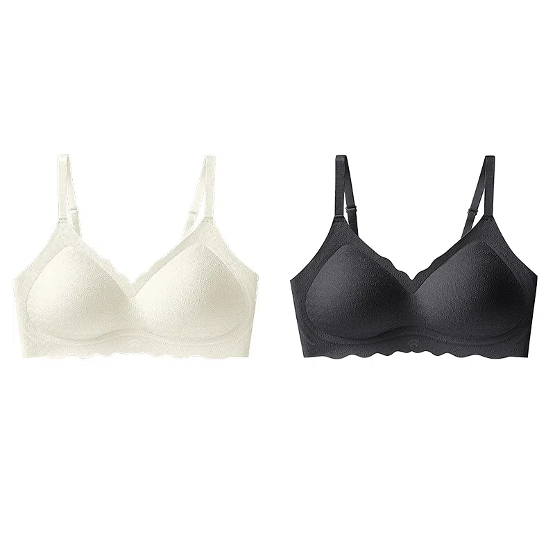 俞兆林 收副乳无痕聚拢调整型上托防下垂薄款美背无钢圈文胸 女款 组合装