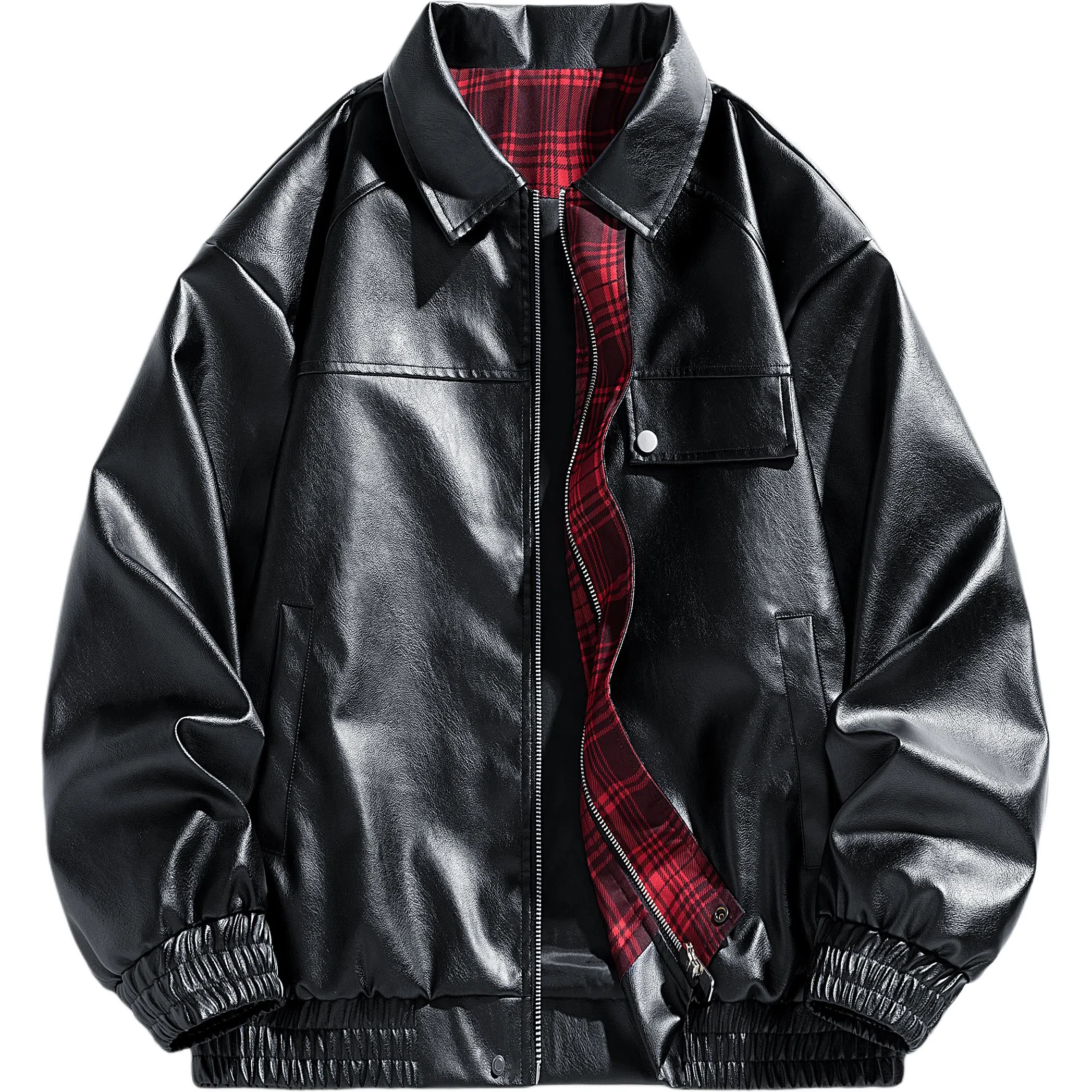 SNOW FLYING Pilot Retro PU Jacket