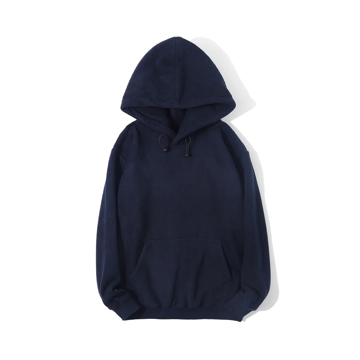 重磅基础 日系休闲加绒连帽长袖宽松卫衣 男女同款 纯色