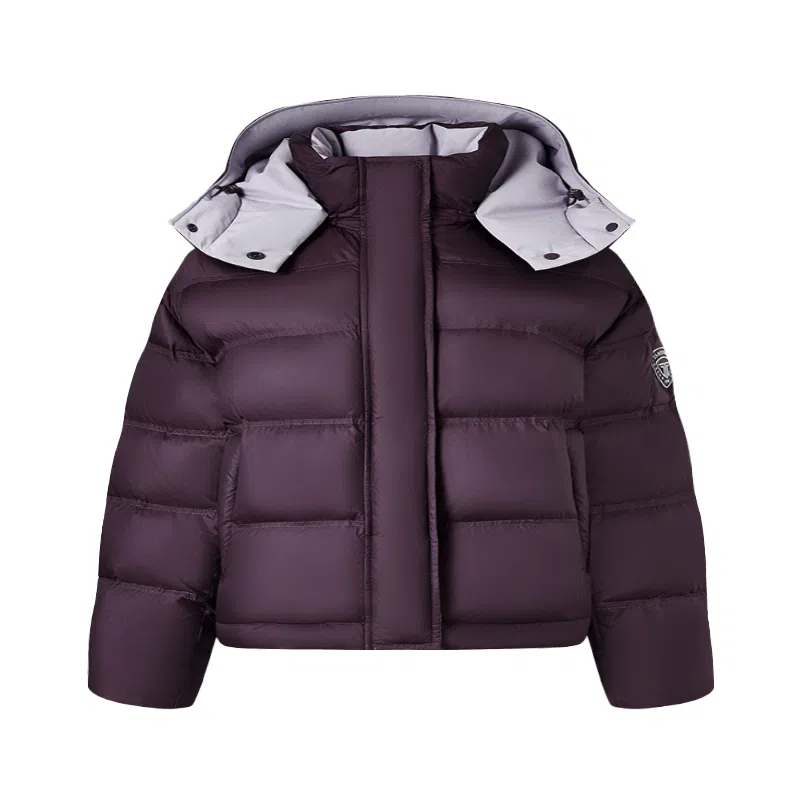 坦博尔 简约纯色保暖羽绒服 女款