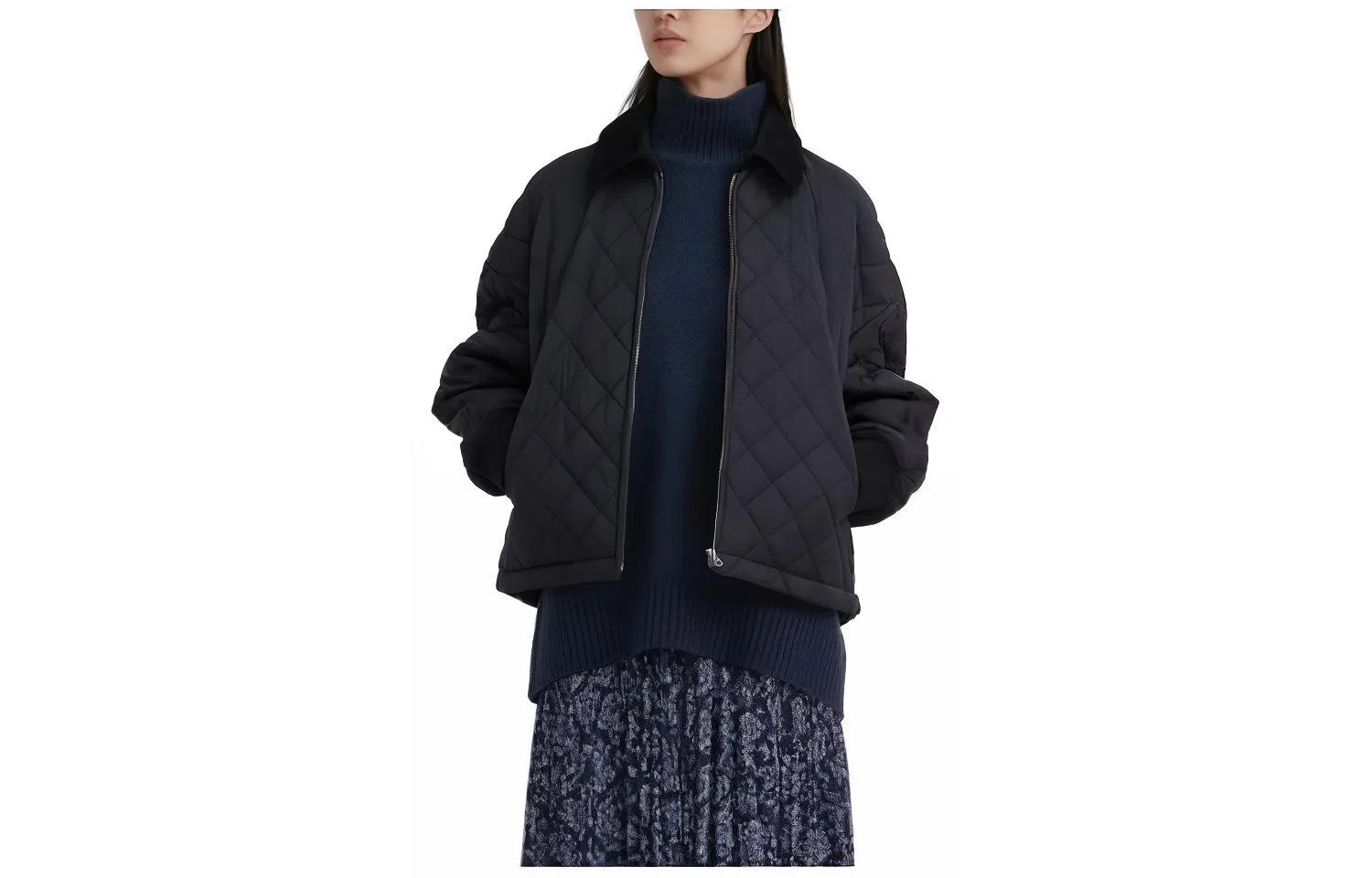 UNIQLO x Clare Waight Keller Quilted Jacket Black