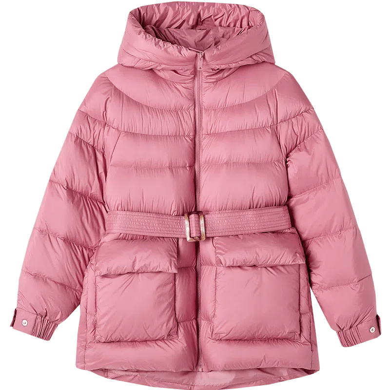 【dme】 新款加厚连帽保暖短款显高羽绒服 女款