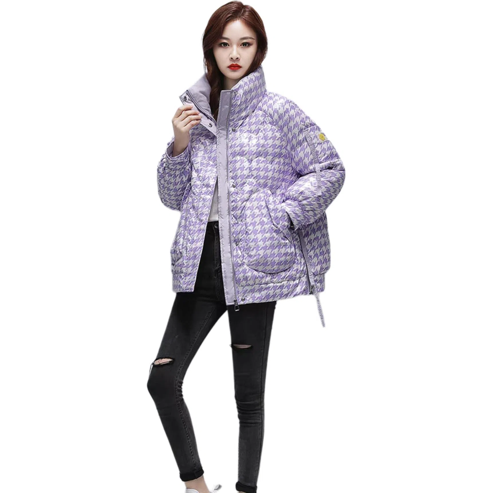 鸭鸭 舒适时尚百搭长袖羽绒服 女款