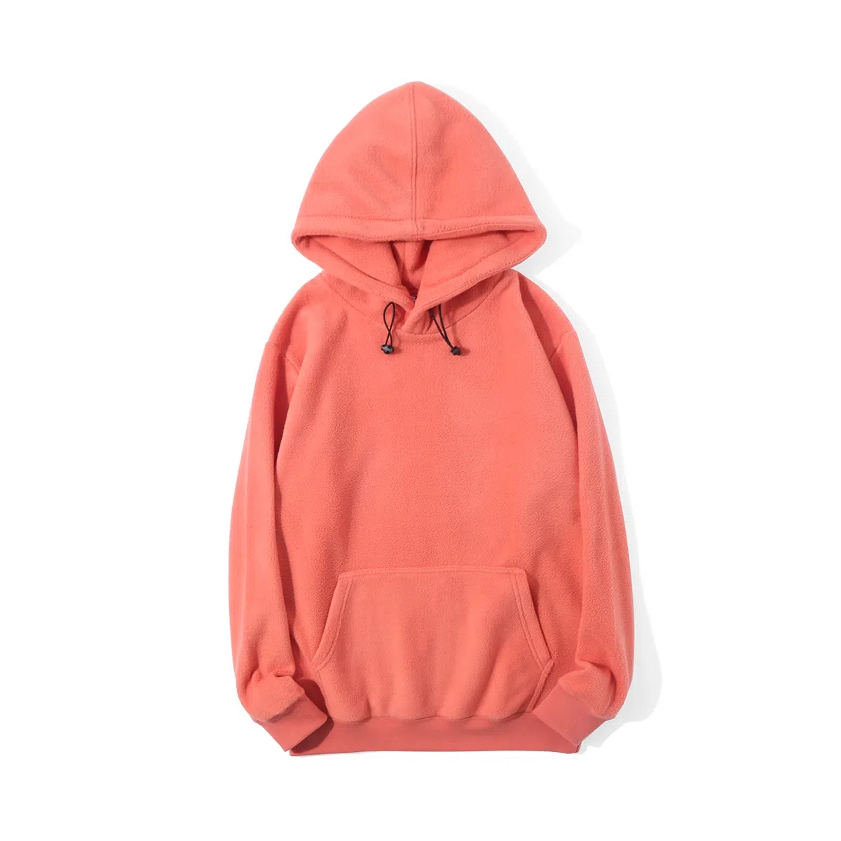 重磅基础 日系休闲加绒连帽长袖宽松卫衣 男女同款 纯色
