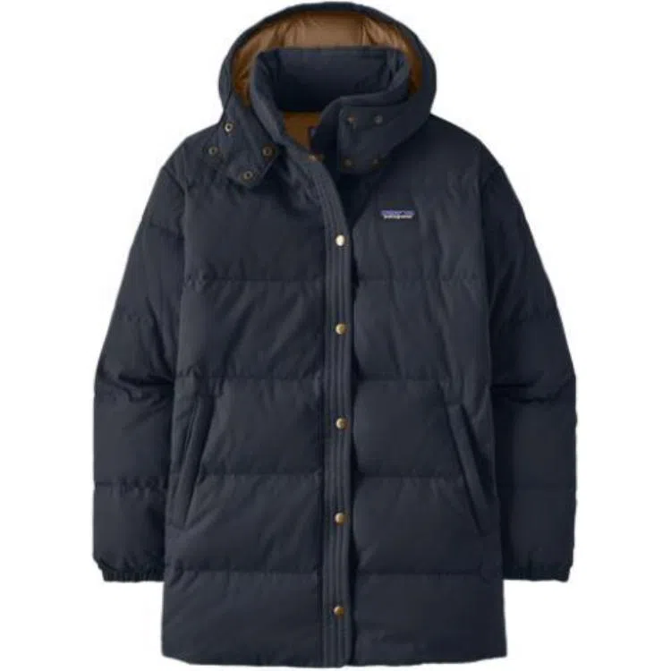 patagonia Cotton Down Parka Logo