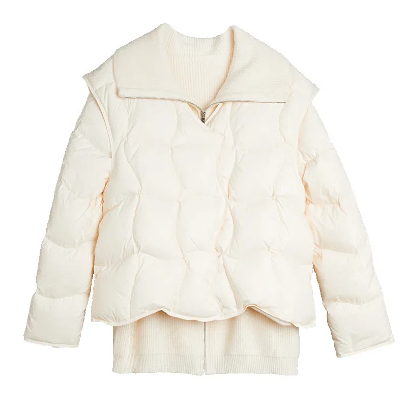 ELLE 90% Down Jacket Gray