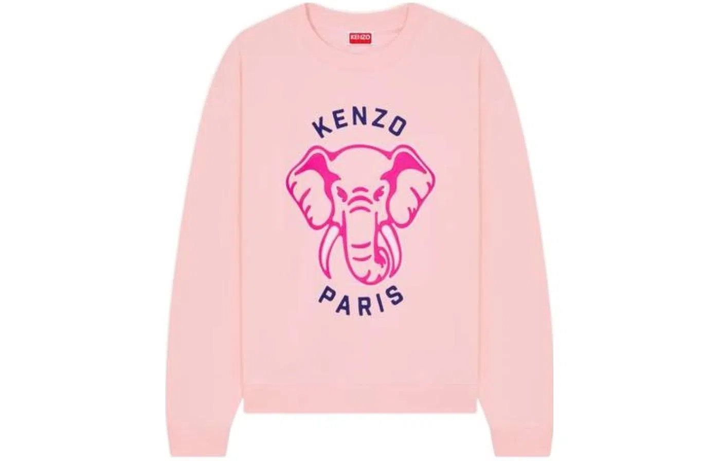 KENZO Logo Crewneck Pink