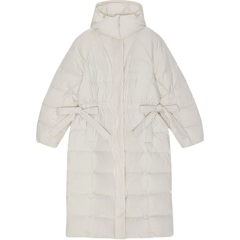 GANNI FW24 Detachable Hood Down Coat