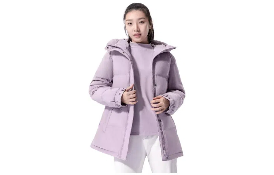探路者 防水抗静电远红外线户外保暖羽绒服 女款
