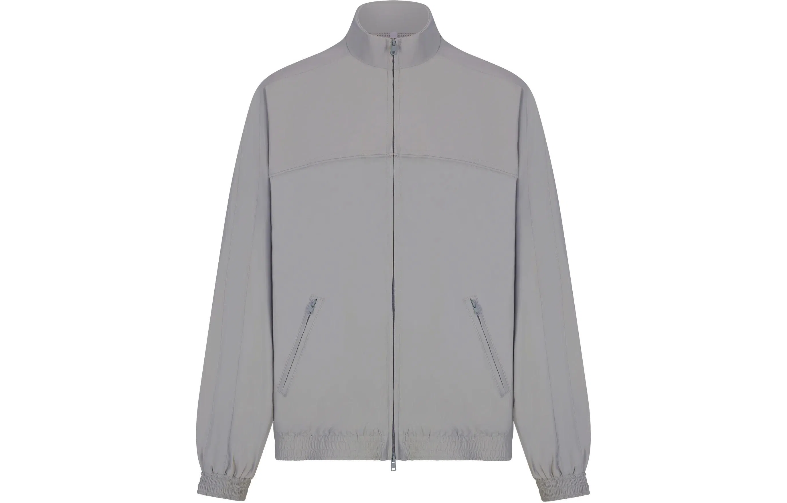 SKIMS Track Woven Nylon Oversized Jacket Pacific