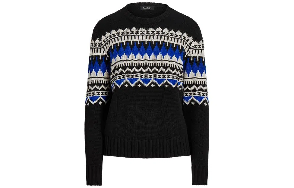 Polo Ralph Lauren FW23 Colorblock Crewneck Sweater