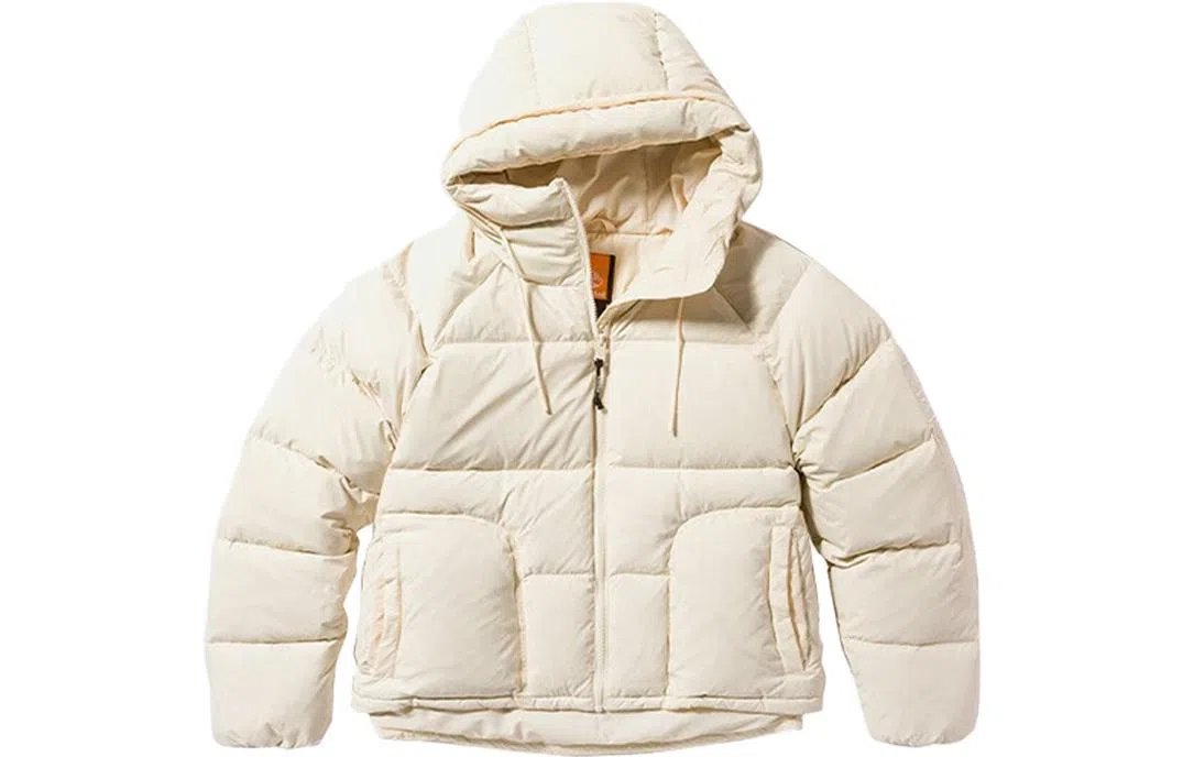 Timberland Hooded Down Jacket Smoke White