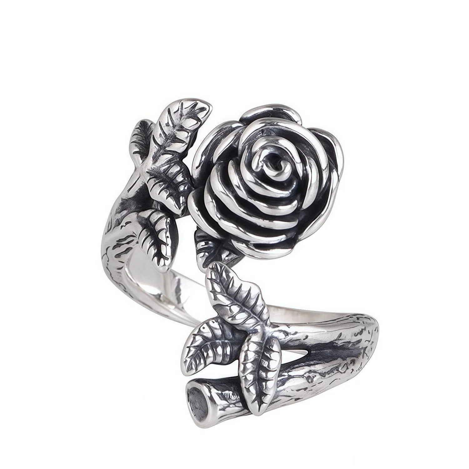 KING OF BLING Rose Alloy Ring