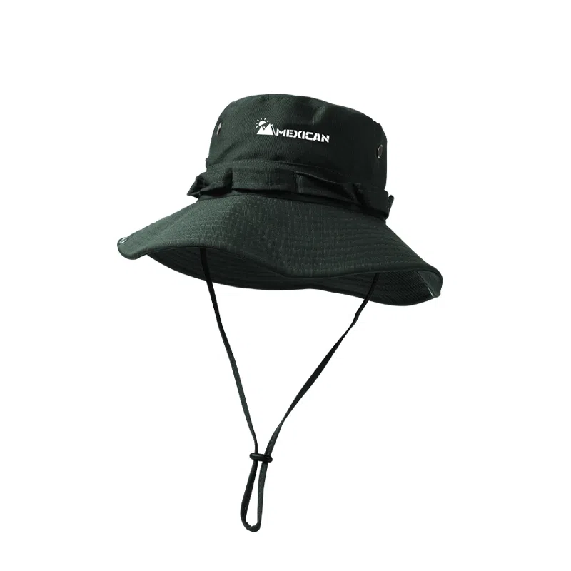 稻草人 户外徒步登山钓鱼防晒 大檐遮阳防紫外线 时尚百搭  显脸小 涤纶 渔夫帽 男女同款情侣款