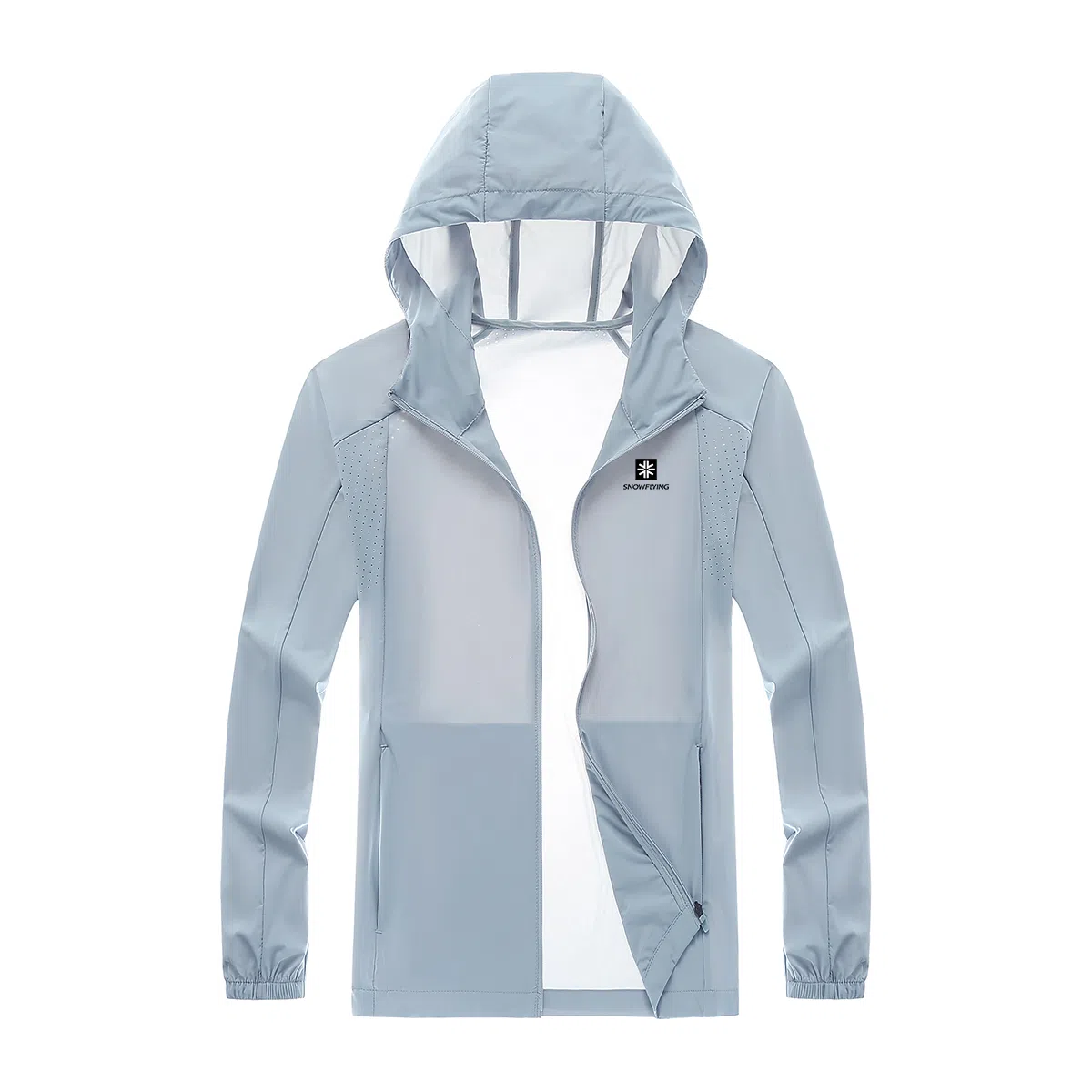 SNOW FLYING upf50+logo