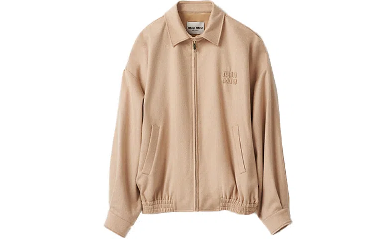 Miu Miu FW23 Logo Zip Jacket