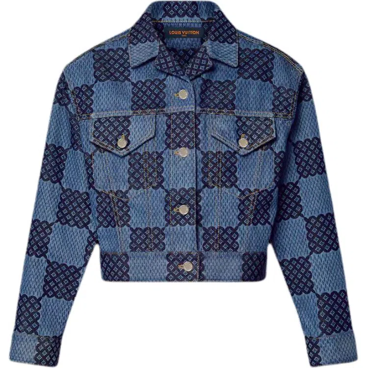 LOUIS VUITTON Damier Denim Jacket