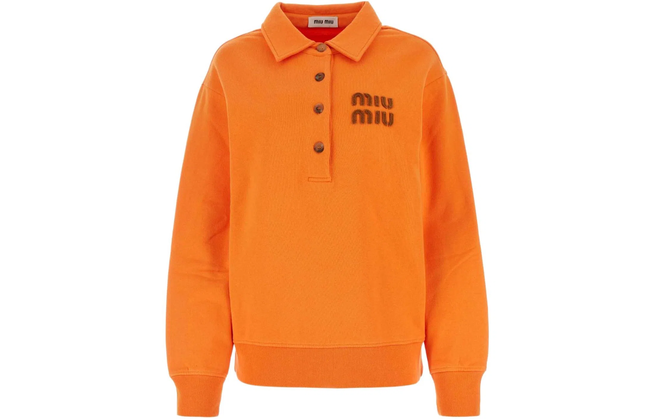 Miu Miu SS24 Orange Sweatshirt