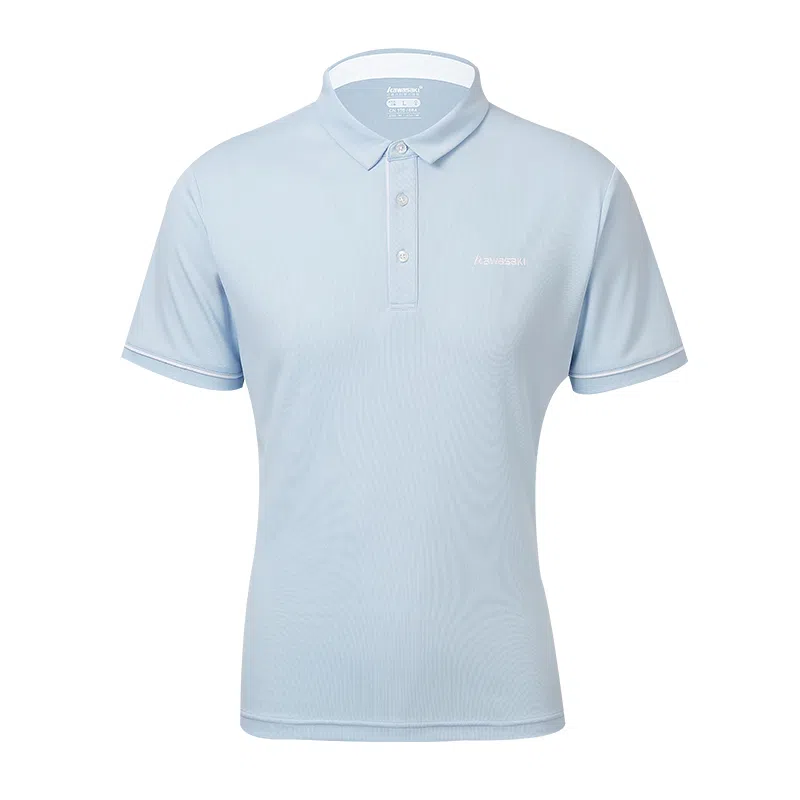 Kawasaki Polo Shirt Ice Blue