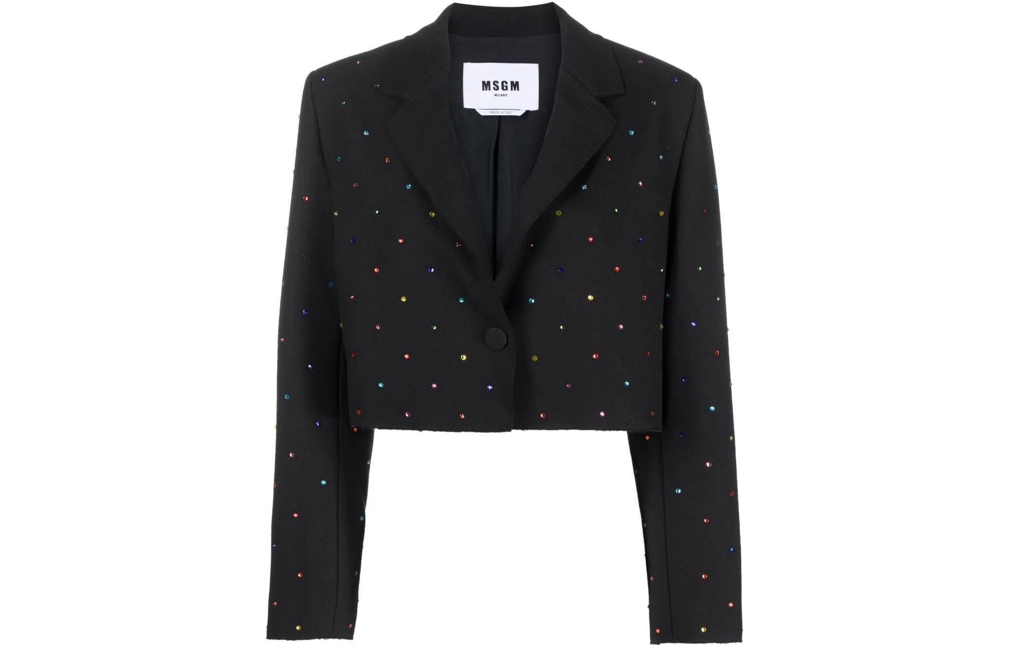 MSGM FW22 Blazer Black