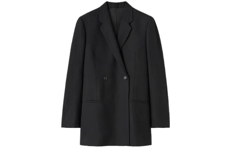 TOTEME Wool Blend Double Breasted Blazer