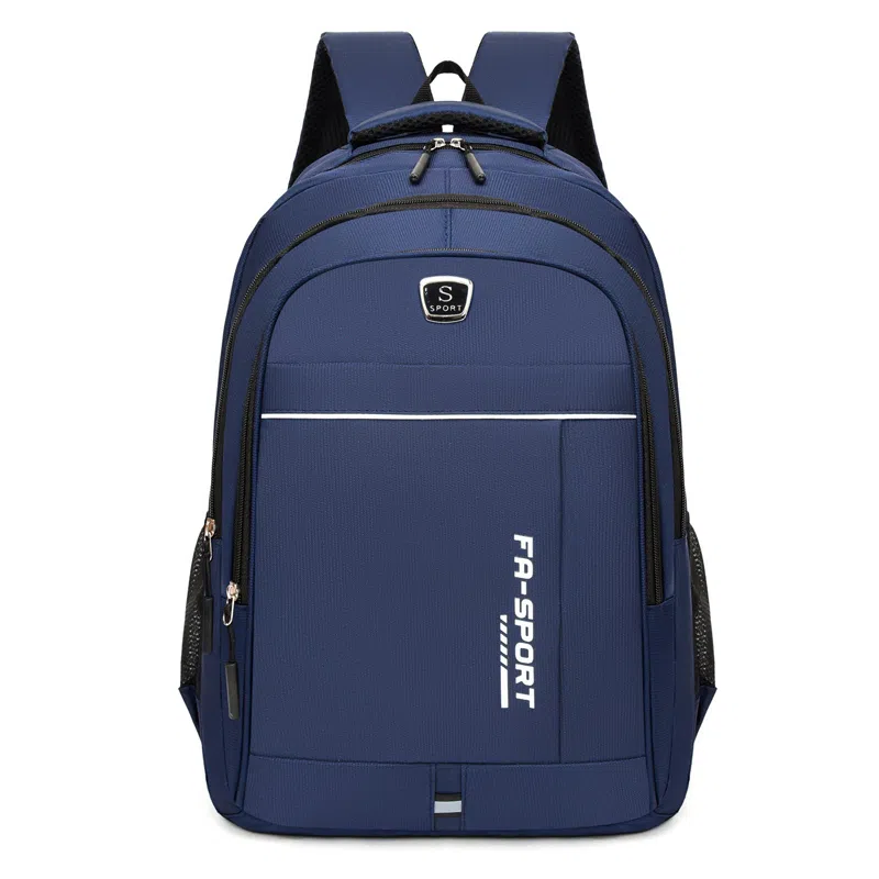 恒源祥 韩版日常通勤上课百搭轻便简约纯色大容 牛津布 背包书包双肩包 男女同款情侣款 多色