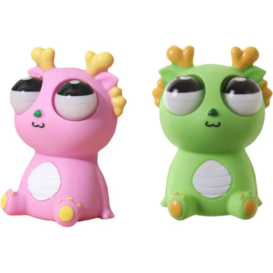 柔尔熊 爆眼龙捏捏乐 可爱卡通解压 玩具