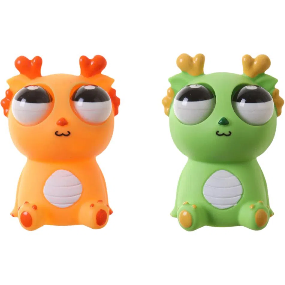 柔尔熊 爆眼龙捏捏乐 可爱卡通解压 玩具